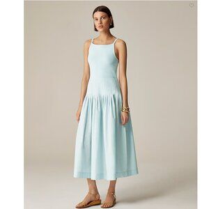 J. Crew Pintuck mixy dress XS Edgewater NWT